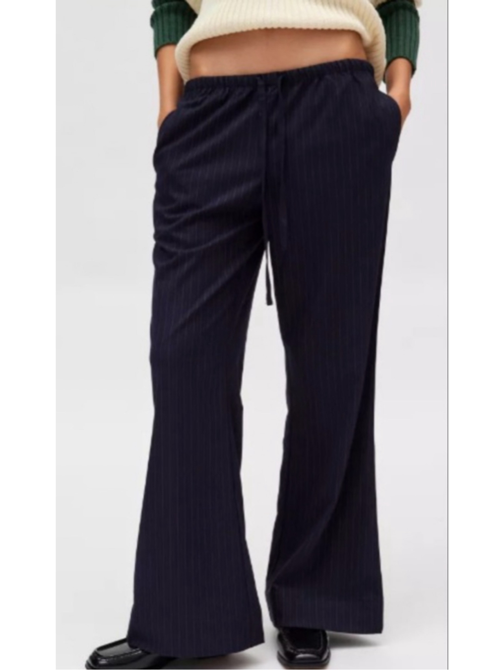 Urban Outfitters Silence + Noise wide leg striped pants S